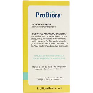 ProBiora Oral Care Probiotic Cat Dental Supplement, 30 count