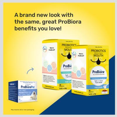 Show full view: ProBiora Oral Care Probiotic Cat Dental Supplement, 30 count slide 7 of 8