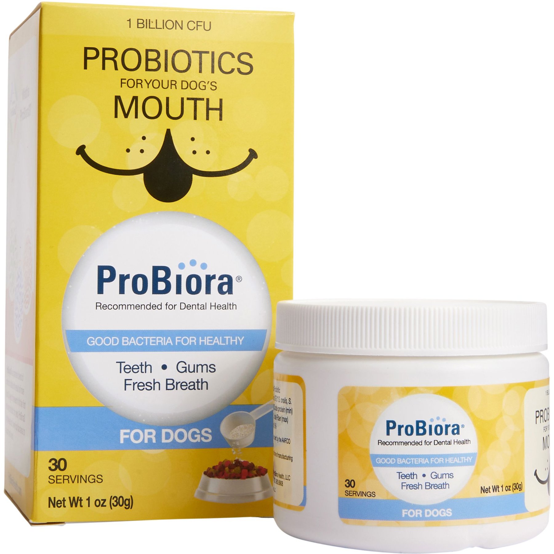 ProBiora Probiotic Dog Oral Care Powder, 1-oz bottle