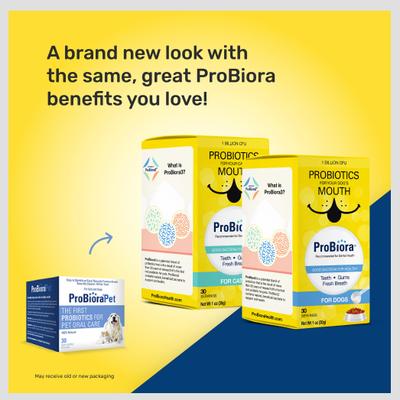 Show full view: ProBiora Probiotic Dog Oral Care Powder, 1-oz bottle slide 7 of 12