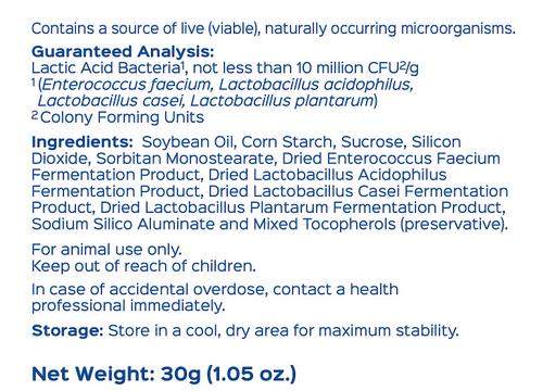 Show full view: Probios Equine One Oral Gel Probiotic Digestive Horse Supplement, 1.05-oz, 30-g syringe slide 2 of 3