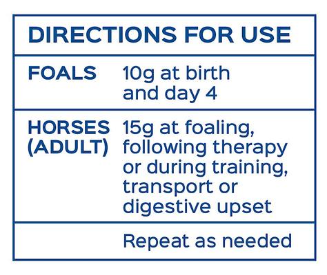 Show full view: Probios Equine One Oral Gel Probiotic Digestive Horse Supplement, 1.05-oz, 30-g syringe slide 3 of 3