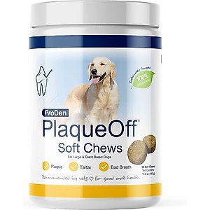 ProDen PlaqueOff Large/Giant Breed Soft Chews Dog Treat, 90 count