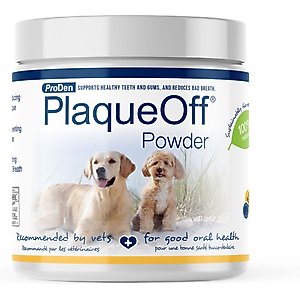 ProDen PlaqueOff Powder Dog & Cat Supplement, 180g jar