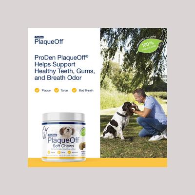 Show full view: ProDen PlaqueOff Small/Med Breed Soft Chews Dog Treat, 45 count slide 3 of 9