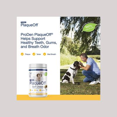 Show full view: ProDen PlaqueOff Small/Med Breed Soft Chews Dog Treat, 90 count slide 3 of 9