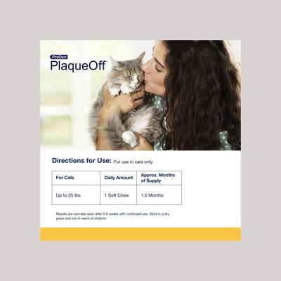 Show full view: ProDen PlaqueOff Soft Chews Cat Treat, 45 count slide 7 of 9