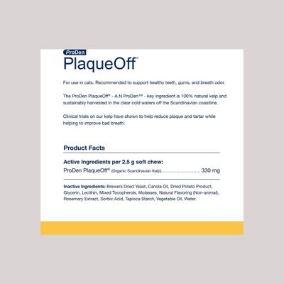 Show full view: ProDen PlaqueOff Soft Chews Cat Treat, 45 count slide 8 of 9