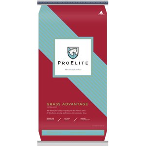 ProElite Grass Advantage Ultra Premium Equine Diet Balancer Horse Feed, 50-lb bag