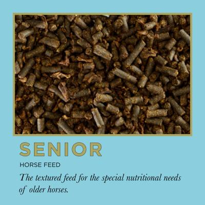 Show full view: ProElite Ultra Premium Senior Low Sugar & Low Starch Horse Feed, 50-lb bag slide 3 of 10