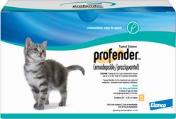 Profender Topical Solution for Cats, 2.2-5.5 lbs, (Green Box), 1 Dose