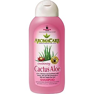 Professional Pet Products AromaCare Cactus Pet Shampoo, 13.5-fl oz bottle
