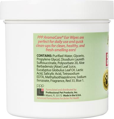 Show full view: Professional Pet Products AromaCare Ear Wipes, 100 Count slide 5 of 8