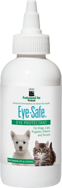 Professional Pet Products Eye-Safe Dog & Cat Eye Protectant, 4-oz bottle