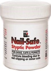 Professional Pet Products Nail-Safe Styptic Powder for Dogs, Cats & Ferrets, 6-oz bottle