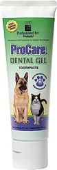 Professional Pet Products ProCare Dog & Cat Dental Gel, 4-fl oz bottle