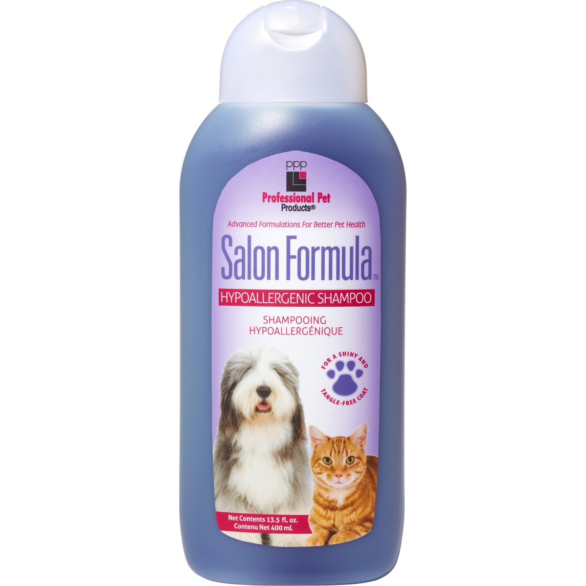 Professional Pet Products Salon Formula Hypoallergenic Dog & Cat Shampoo, 13.5-fl oz bottle