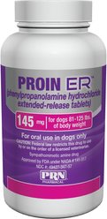 PROIN ER (phenylpropanolamine hydrochloride extended-release tablets) for Dogs, 145-mg, 1 tablet