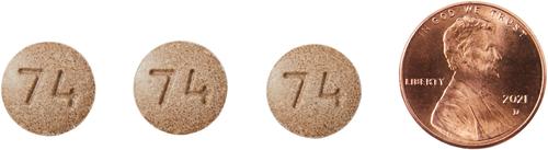 Show full view: PROIN ER (phenylpropanolamine hydrochloride extended-release tablets) for Dogs, 74-mg, 1 tablet slide 4 of 7