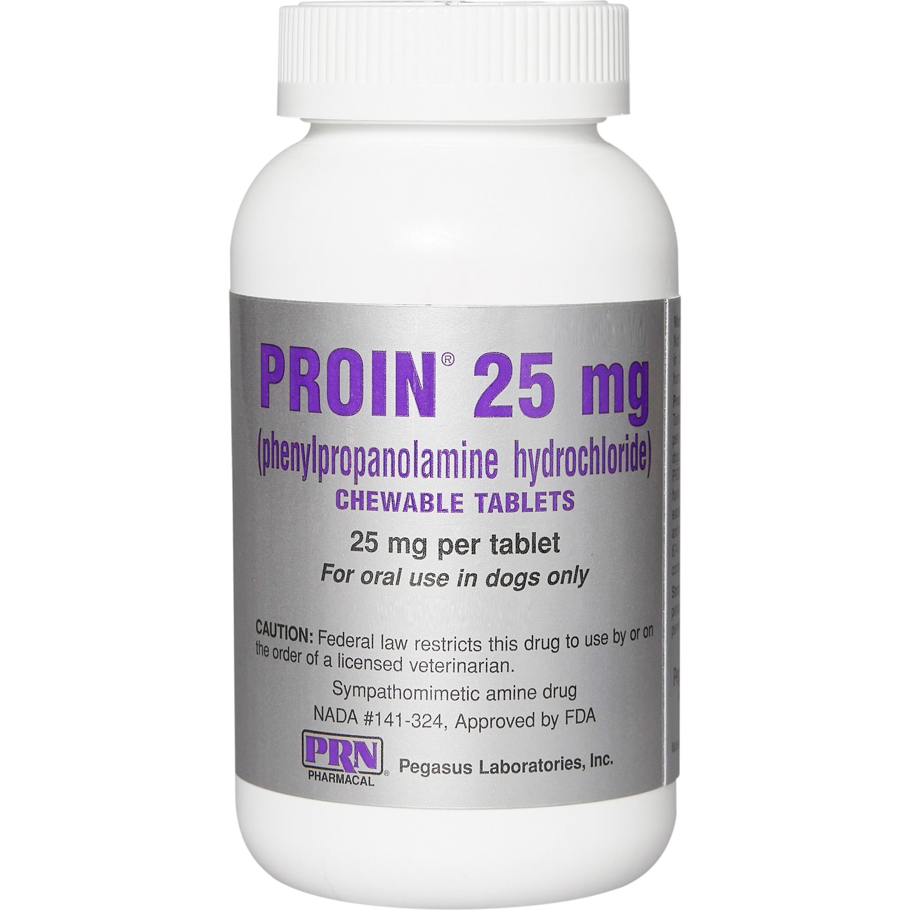 Proin 25-mg Chewable Tablets for Dogs, 1 tablet