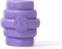 Project Hive Pet Company Hive Calming Lavender Scented Chew Dog Toy, Purple, Large, Purple