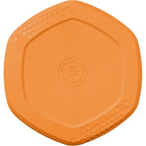 Project Hive Pet Company Hive Sweet Mango Scented Disc & Lick Mat Dog Toy, Orange