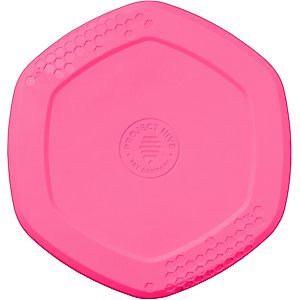 Project Hive Pet Company Hive Wild Berry Scented Disc & Lick Mat Dog Toy, Pink