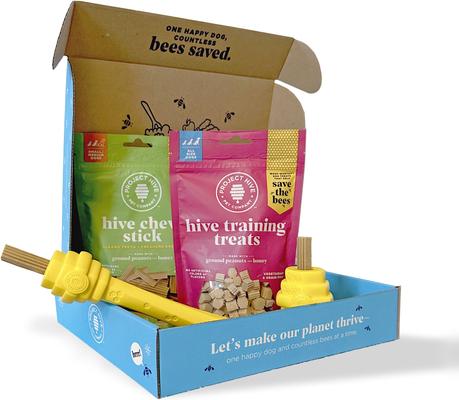 Show full view: Project Hive Pet Company Christmas Interactive Dog Toys & Treats Holiday Bundle, Multicolor, 4 count, Small slide 2 of 6