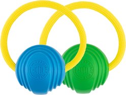Project Hive Pet Company Looped Ball Dog Toy, Medium, 2 count, Green & Blue