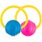 Show in main carousel: Project Hive Pet Company Looped Ball Dog Toy, Medium, 2 count, Pink & Blue slide 1 of 8