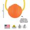 Show in main carousel: Project Hive Pet Company Looped Ball Dog Toy, Orange, Large slide 4 of 11