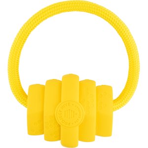 Project Hive Pet Company Looped Small Hive Dog Toy, Yellow, Medium