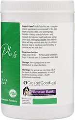 Project Paws Advanced Multi-Vitamin & Mineral Chewable Dog Supplements, 365 count slide 2 of 8
