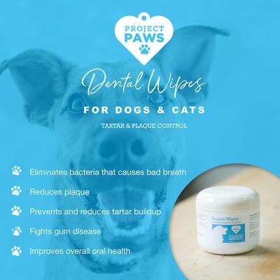 Show full view: Project Paws Dog & Cat Dental Wipes, 50 count slide 5 of 9