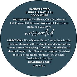 Project Paws Nature's Butter Dog Snout Balm, 2-fl oz tin slide 2 of 5