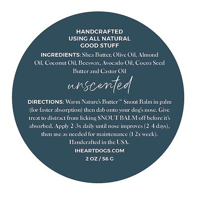 Show full view: Project Paws Nature's Butter Dog Snout Balm, 2-fl oz tin slide 3 of 7