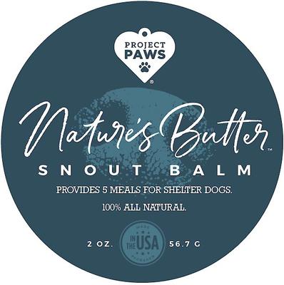 Show full view: Project Paws Nature's Butter Dog Snout Balm, 2-fl oz tin slide 4 of 7