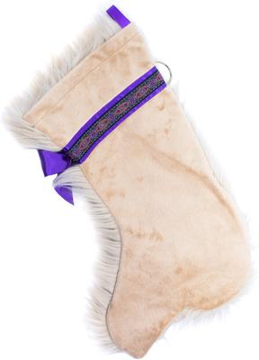 Show full view: Pronk! Pets Hearth Hound Decorative Christmas Stocking, Golden Doodle slide 2 of 4