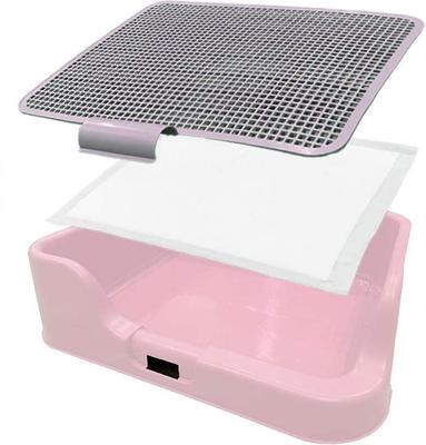 Show full view: PS KOREA Indoor Dog Potty Tray, Pink slide 7 of 9