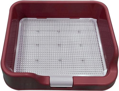 Show full view: PS KOREA Indoor Dog Potty Tray, Wine slide 2 of 6