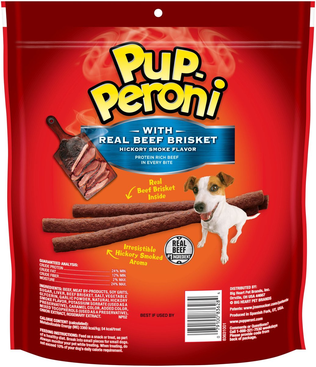 Pup-Peroni Real Beef Brisket Hickory Smoke Flavor Dog Treats