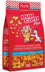 PupCorn Plus Chicken & Cheddar Cheese Dog Treats, 32-oz bundle