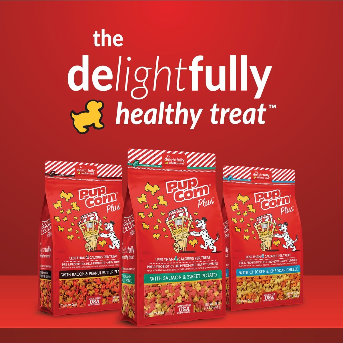 PupCorn Sweet Potato Flavor Dog Treats