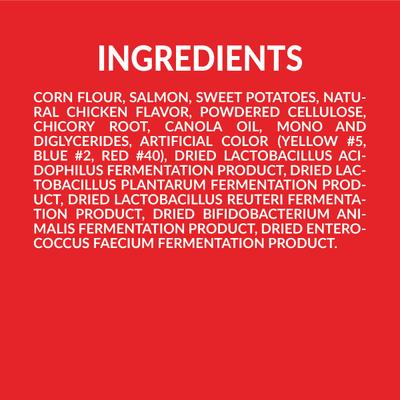 Show full view: PupCorn Plus Salmon & Sweet Potato Dog Treats, 24.5-oz bag slide 8 of 12