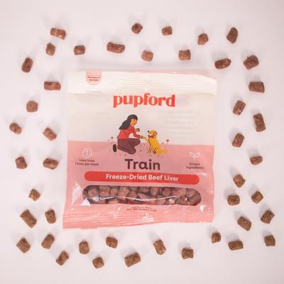 Show full view: Pupford Beef Freeze-Dried Dog Treats, 0.75-oz bag slide 3 of 10