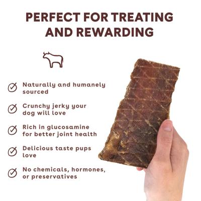 Show full view: Pupford Beef High-Protein Jerky Dog Treats, 8-oz bag slide 4 of 11