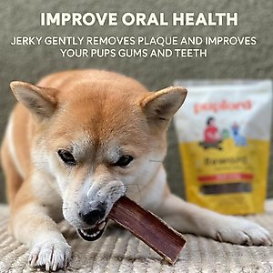 Pupford Beef High-Protein Jerky Dog Treats, 8-oz bag