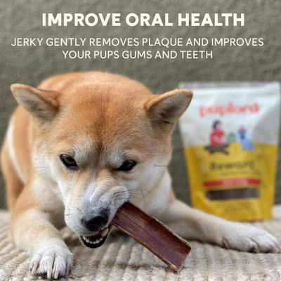 Show full view: Pupford Beef High-Protein Jerky Dog Treats, 8-oz bag slide 7 of 11