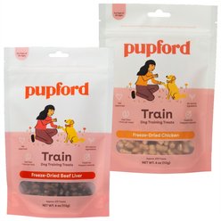 Pupford Beef Liver + Chicken Training Freeze-Dried Dog Treats