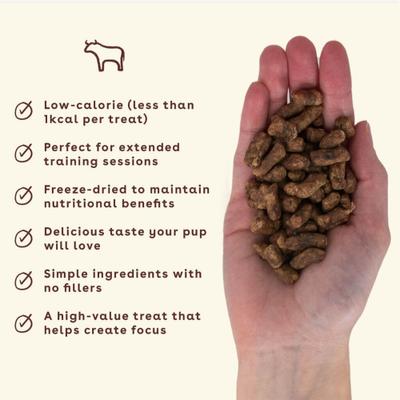 Show full view: Pupford Beef Liver + Chicken Training Freeze-Dried Dog Treats slide 4 of 10